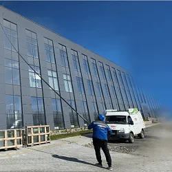 Мытьё фасадов